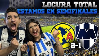 REACCIÓN EN VIVO | AMÉRICA vs MONTERREY | 4tos FINAL VUELTA