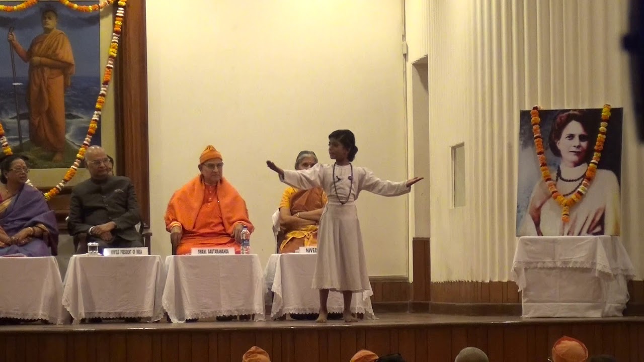 A short role play on Sister Nivedita by Kum. Sharadamani