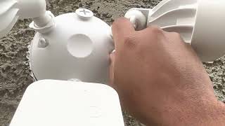 A Veteran Installs a Ring Floodlight | No Electrical Box — No problem