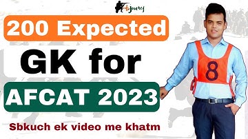 200 Possible GK Question for All Shifts of AFCAT 1 2023.