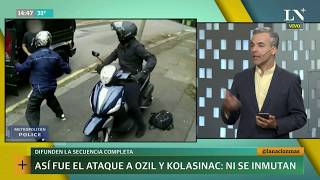 Mirá La Secuencia Completa Del Ataque A Özil Y Kolasinac