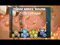 Three Mines 'Round [Reverse] Guide | No Monkey Knowledge | BTD 6 (2025 Updated) 4K