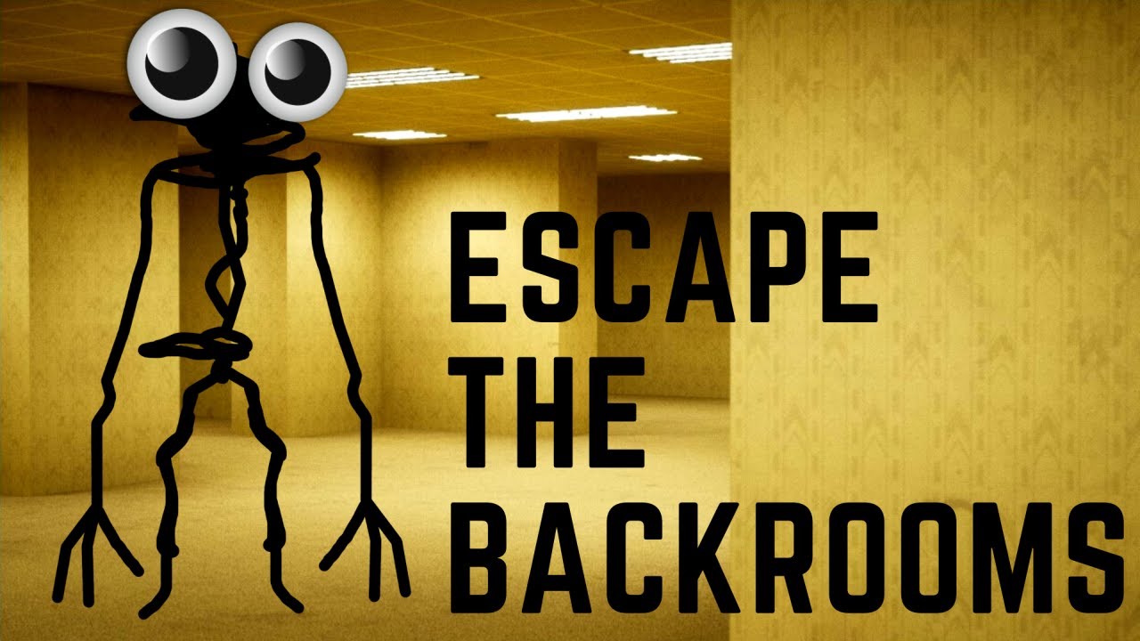 I Tried to ESCAPE THE BACKROOMS Escape The Backrooms YouTube