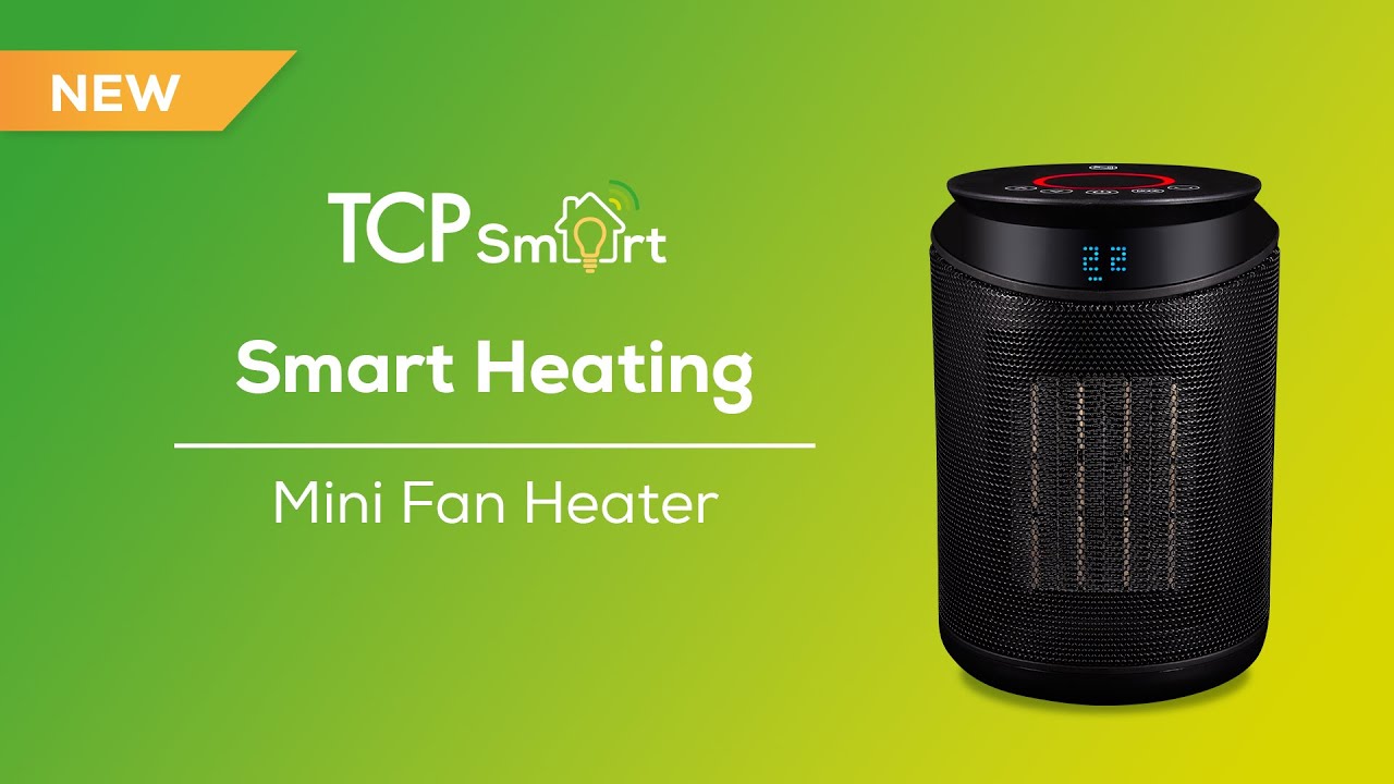 TCP Smart Heating Fan Heater Mini - YouTube