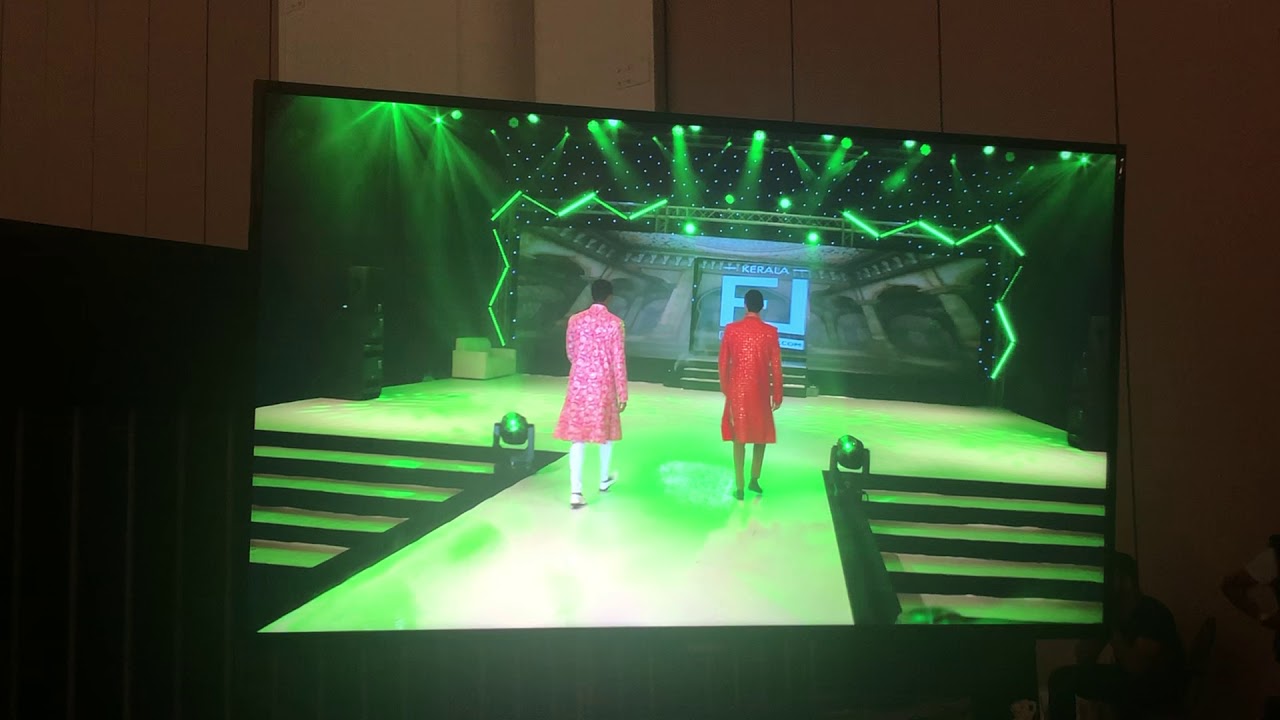 Walid Riachy Walid Riachy Cat Walk in Mrs. india international fashion show - YouTube