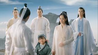 After three years, God Bai Qian finally took her children to visit her deceased husband and reunite.