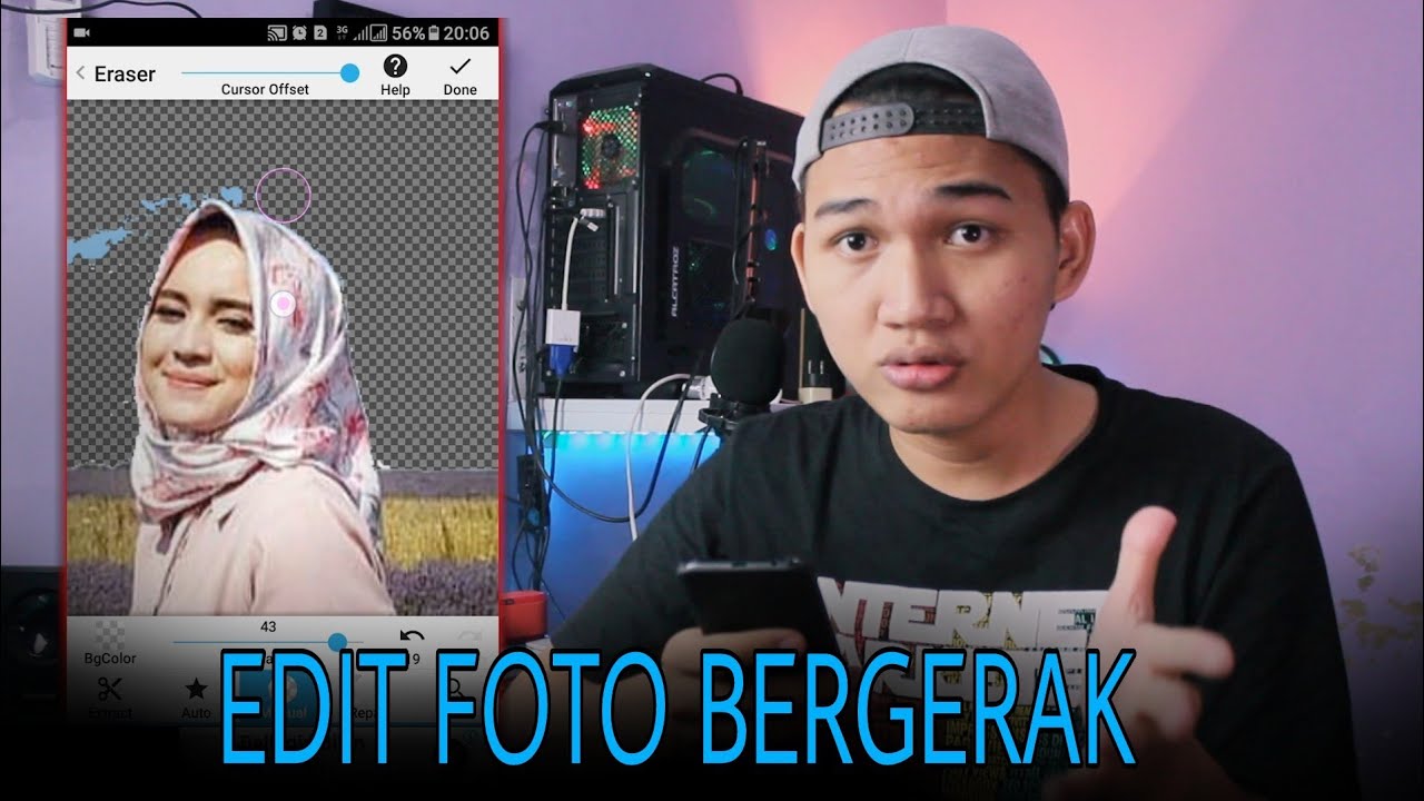  Cara  Membuat  Background  Bergerak dengan Smartphone YouTube