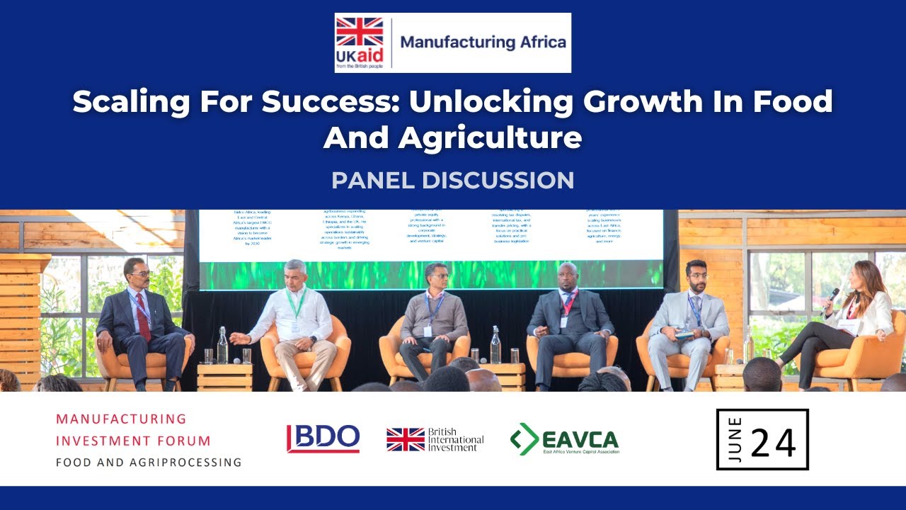 Panel Discussion - Scaling For Success: Unlocking Growth In Food And Agriculture
