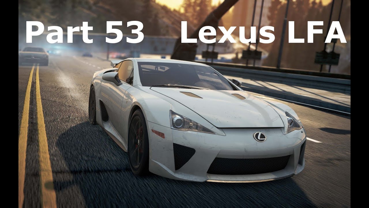 Lexus nfs most wanted