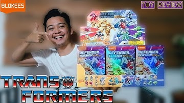 Blokees Transformers Defenders Version 2 - The Overthrow | Unboxing & Review
