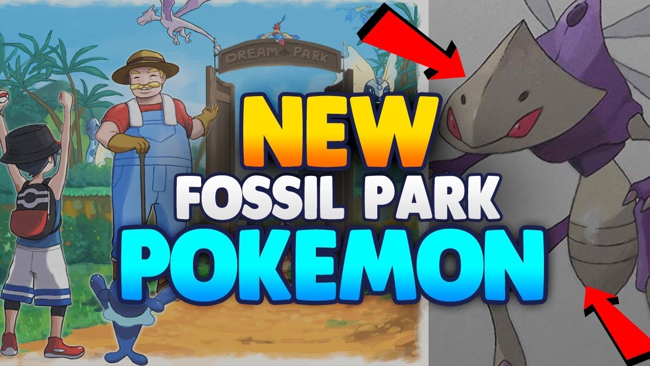 NEW FOSSIL PARK POKEMON! & NEW GENESECT FORM! POKEMON ULTRA SUN and