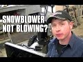 HOW-TO Quickly Diagnose A Snowblower That Won't Blow Snow!