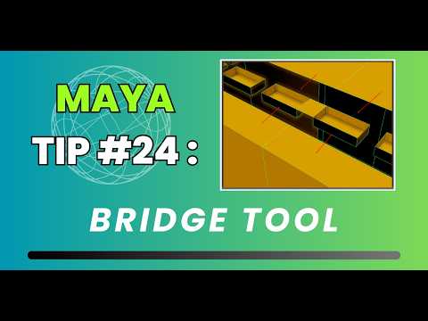 Maya Quick Tip #24: Bridge Tool