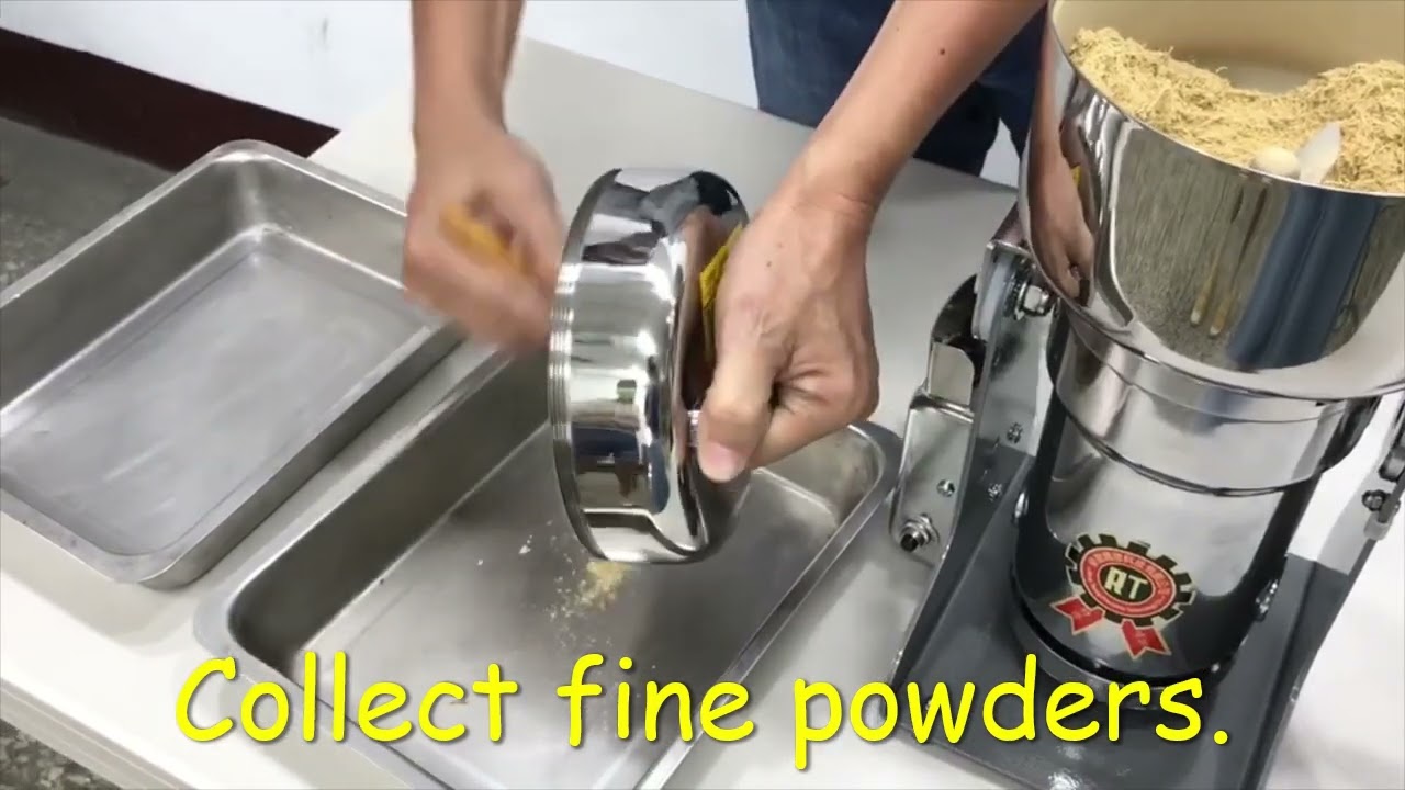 New Type 350g Pulverizing Machine(RT-N08) - Rong Tsong Precision