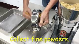 New Type 350g Pulverizing Machine (RT-N08) - Rong Tsong Precision