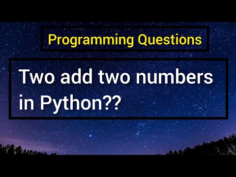 Python program to add two numbers-Python Programming।Adding numbers in Python ।Python program