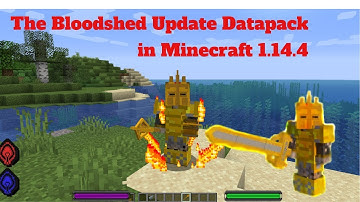 The Bloodshed Update - SinglePlayer/RPG Datapack in Minecraft 1.14.4 - (TBSU#10)