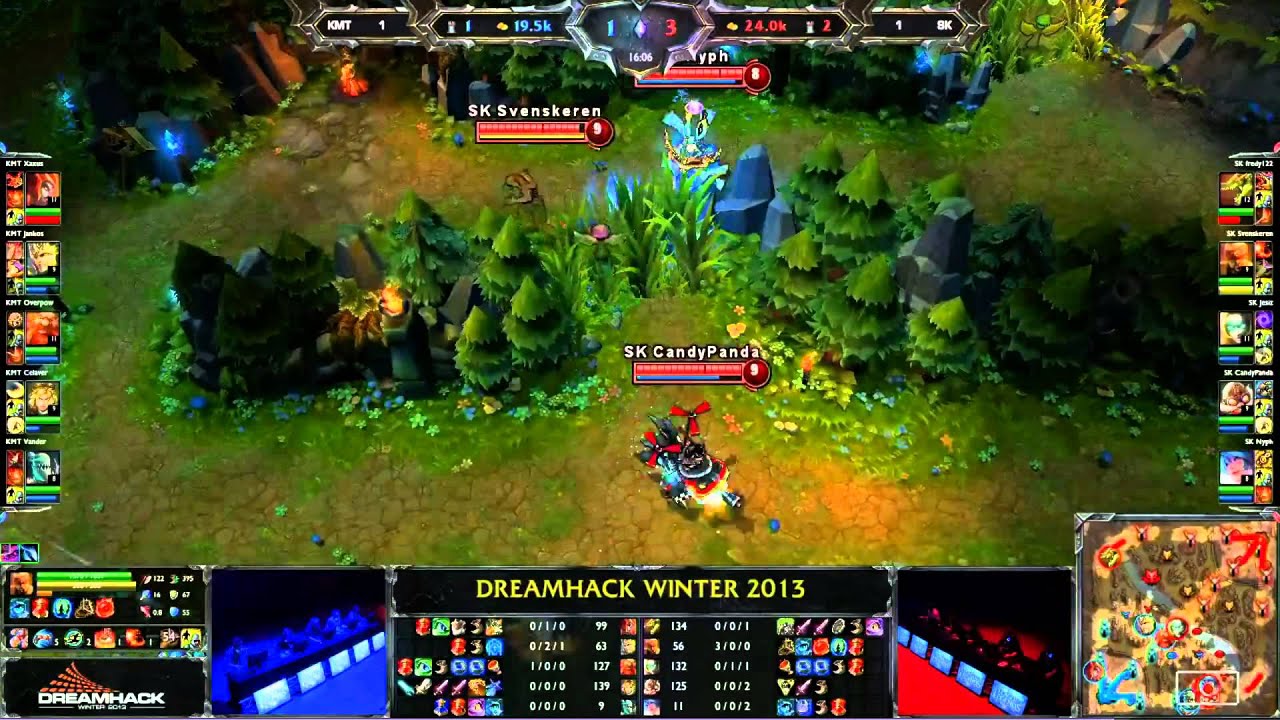 Dreamhack Winter 2013 Final SK Gaming vs KMT Game 3