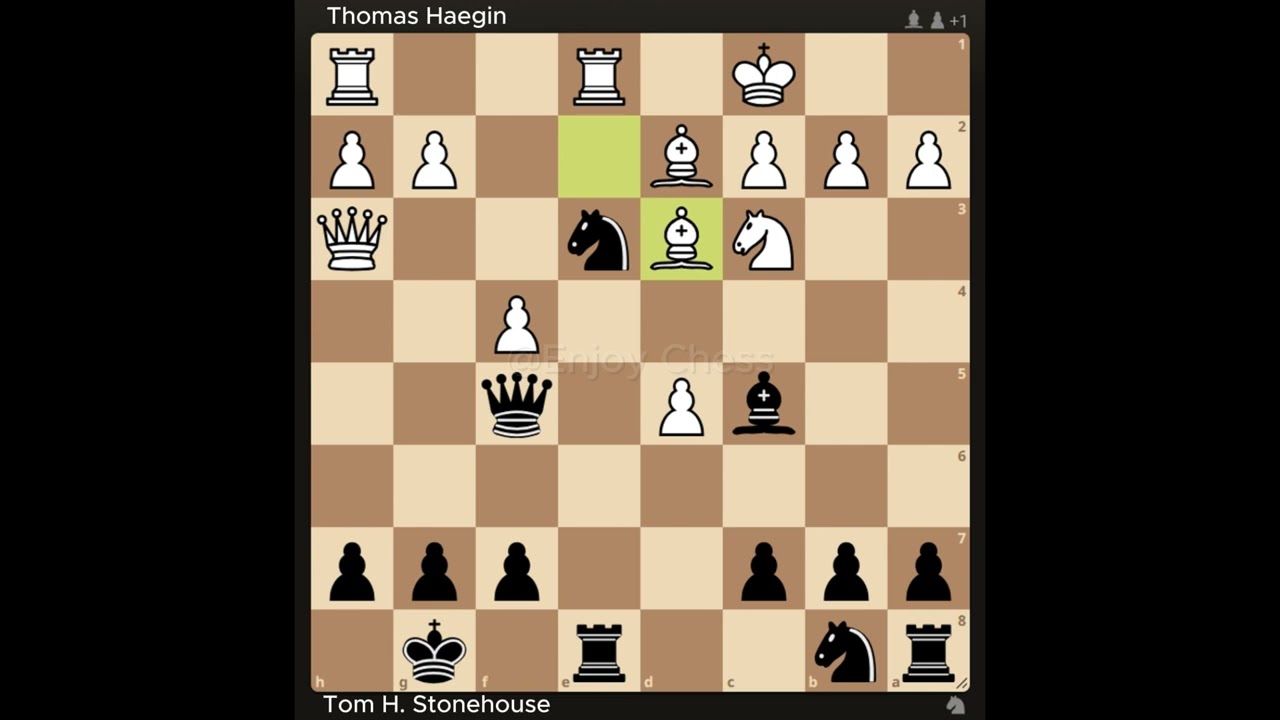 Unexpected checkmate? Thomas Haegin vs. Tom H. Stonehouse. 2015.