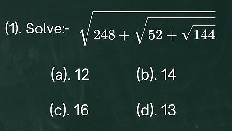 Can You Solve 6th Grade Math Square Root Test | Math Quiz