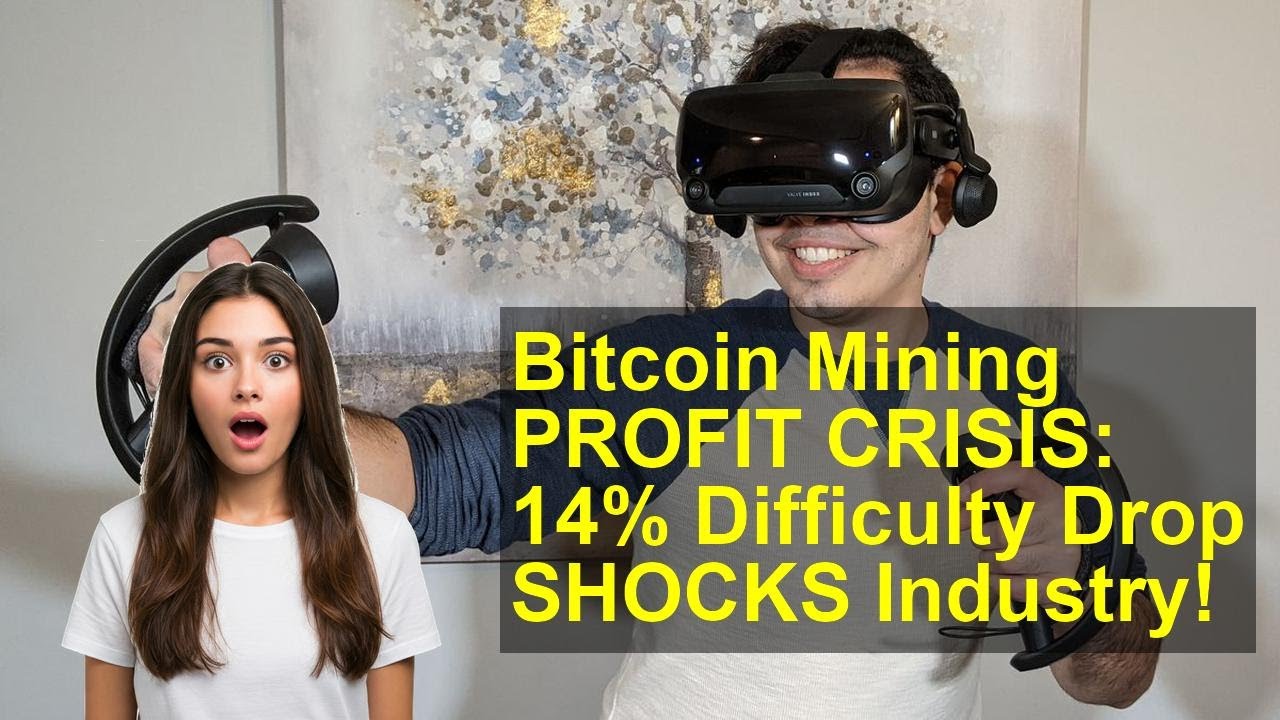 Bitcoin Mining PROFIT CRISIS: 14% Difficulty Drop SHOCKS Industry!