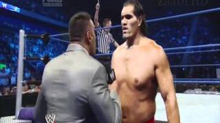The Great Khali Slapped By Jinder Mahal
