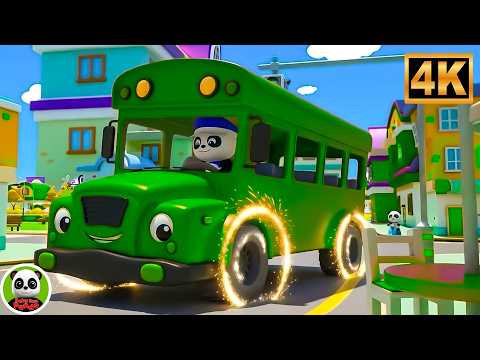 Learn Shapes with Wheels on the Bus, Nursery Rhyme & Baby Song