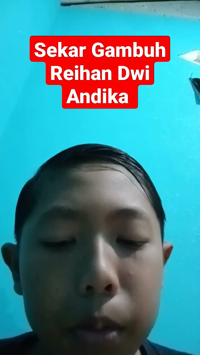 Sekar Gambuh Ananda Reihan Dwi Andika