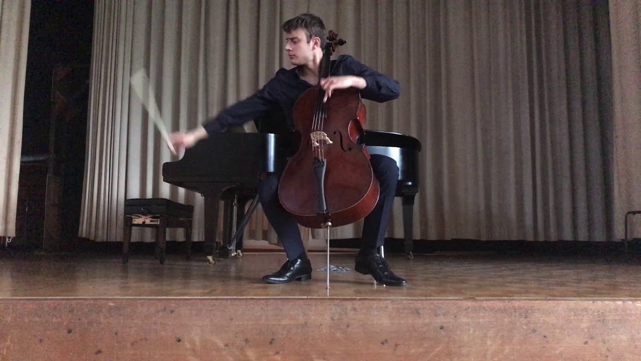 Bach-Suite VI: Prelude/ Piatti-Caprice 6/ Ligeti-Cello Sonata: II-Capriccio (Constantin Siepermann)