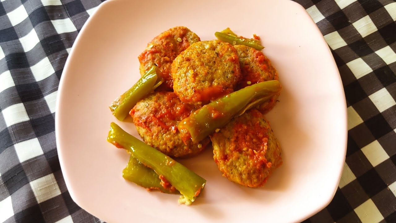 Sebzeli Tavuk Köfteli Sahanda Ana Yemek Tarifi