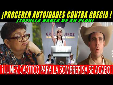 ¡ QUE PASO ! AUTORIDADES PROCEDEN CONTRA GRECIA QUIROZ,QUEDO GRABDO TAFOLLA LA HUNDE ES UNA REALIDAD
