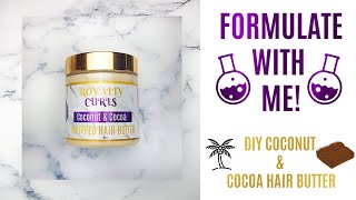 How To Make A Coconut Cocoa Hair Body Butter