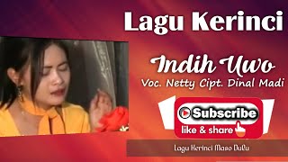 LAGU KERINCI PALING SEDIH MENYAYAT HATI |   NDIH UWO     | VOC. NETTY