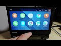1DIN radio android 10.1 - 7.0 inch wide screen TFT player - unboxing