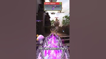 That’s why I’m addicted to AK-47