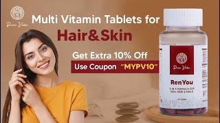 Multi Vitamin Tablets for Hair, Skin & Nails | All in one solution screenshot 5