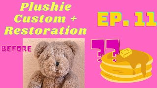 Plushie Makeover: Ep 11 Maple Syrup Pancake Custom + I Need Your Help!
