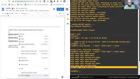 JPR-961 | MPLS | Traffic Engineering | Administrative Groups | 1
