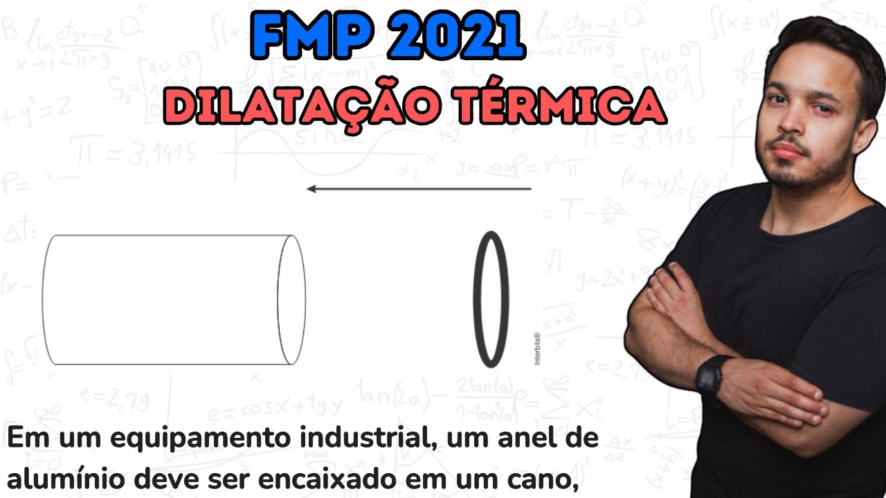 FMP 2021 - Em um equipamento industrial, um anel de alumínio deve ser encaixado em um cano, como