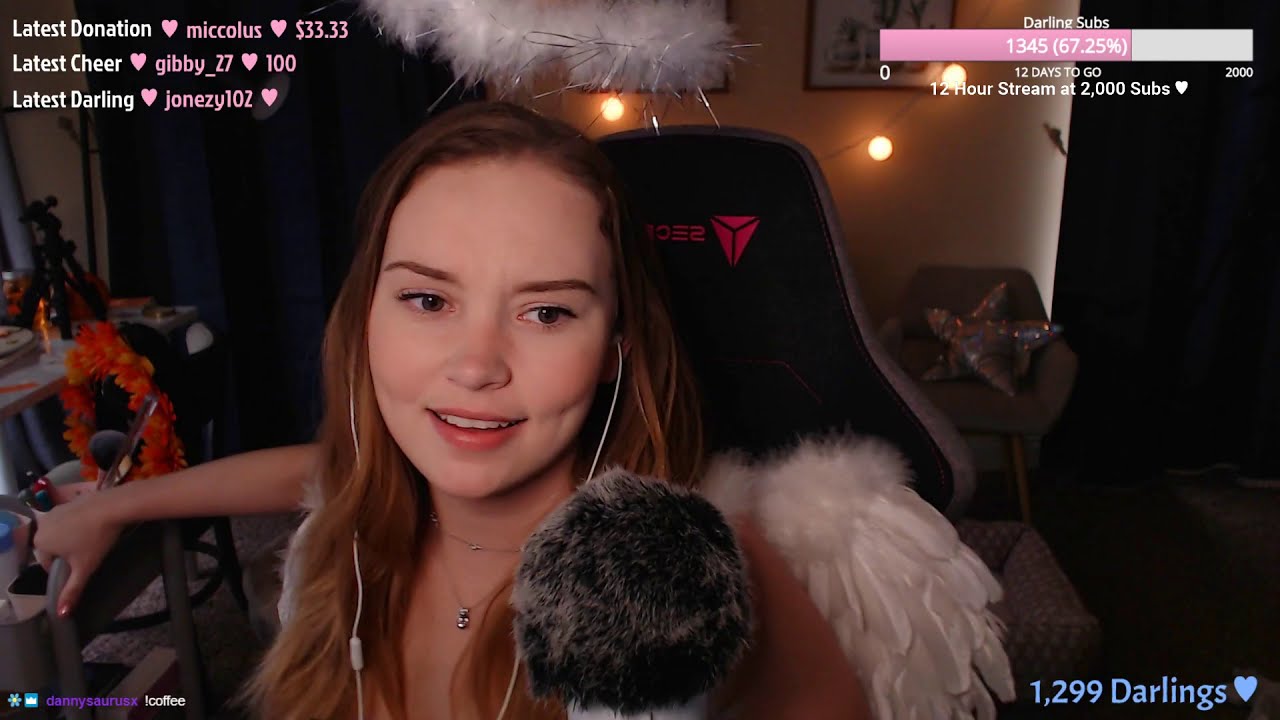 Twitch asmr darling.