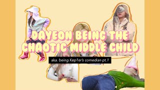 Dayeon being the Chaotic Middle Child (aka. being Kep1er's comedian pt.1)