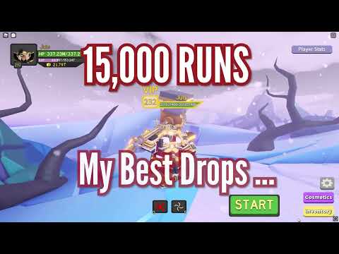 NL 15,000 RUNS BEST DROPS u0026 POTS (Roblox Dungeon Quest)