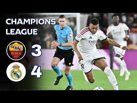Video Roma - Real Madrid | 3-4 | Highlights | Champions League 2026-27 | roma real madrid