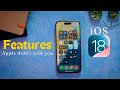 iOS 18 - Features that Apple havent talked about 🔥[Hindi]