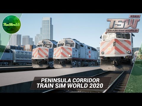 [TRAIN SIM WORLD 2020] PENINSULA CORRIDOR - ПЕРВЫЙ ВЗГЛЯД