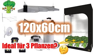 Growbox 120x60x180 🥦 | Das beste LED Komplettset, das günstigste Set, wie viele Pflanzen, Ertrag Resimi