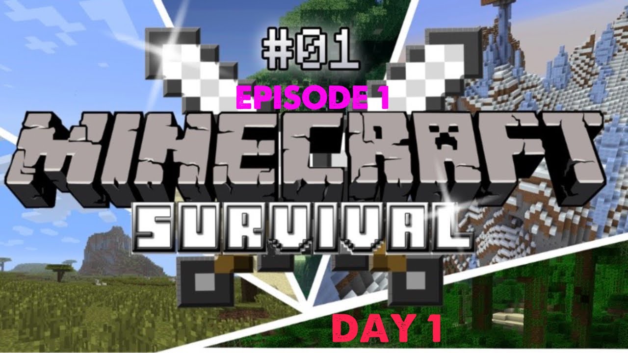 Minecraft survival episode 1 - YouTube