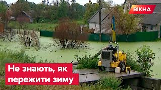 Змушені жити по коліна У ВОДІ: як жителі села Демидів страждають від підтоплень