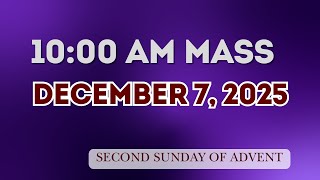 SECOND SUNDAY OF ADVENT DEC 7, 2025 10:00 AM-St. Leo the Great Parish in Tacoma, WA