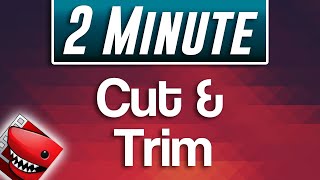 Lightworks : How to Cut and Trim Video (Fast Tutorial)